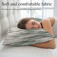 thumbnail image 5 of Sage Green Vintage Pillow Covers, Linen Long Throw Pillow Case, Stripes Painting Retro Abstract Art Holiday Pillow Protector Decorative Cushion Cover for Living Room/Bedroom 24" x 36", 5 of 8