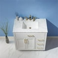 thumbnail image 3 of Ivy 36" Marble Countertop Single Vanity w/o Mirror White, 3 of 8