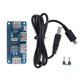 thumbnail image 1 of Hub de extensión USB de 5 V, 4 puertos USB para placa con indicación apta para Raspberry Zero/Zero W/3B+, 1 of 8