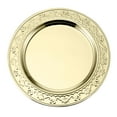 thumbnail image 2 of Travelwant Stainless Steel Round Plates,Large Dinner Plate for Eating, Kids, Stainless Steel Charger Plate, Vintage Feeding Serving Camping Plate Dish for Outdoor, 2 of 7