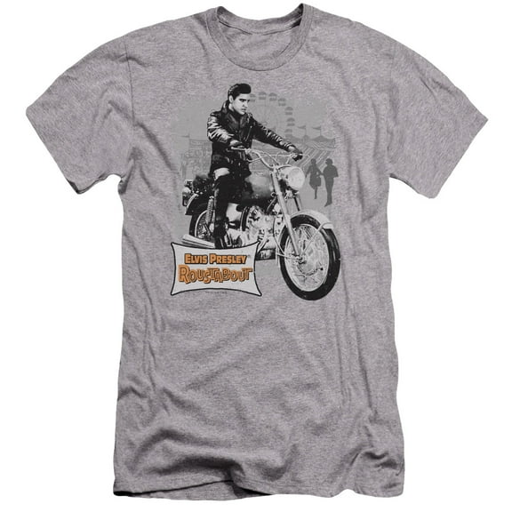Elvis Presley - Roustabout Poster - Premium Slim Fit Short Sleeve Shirt - Small