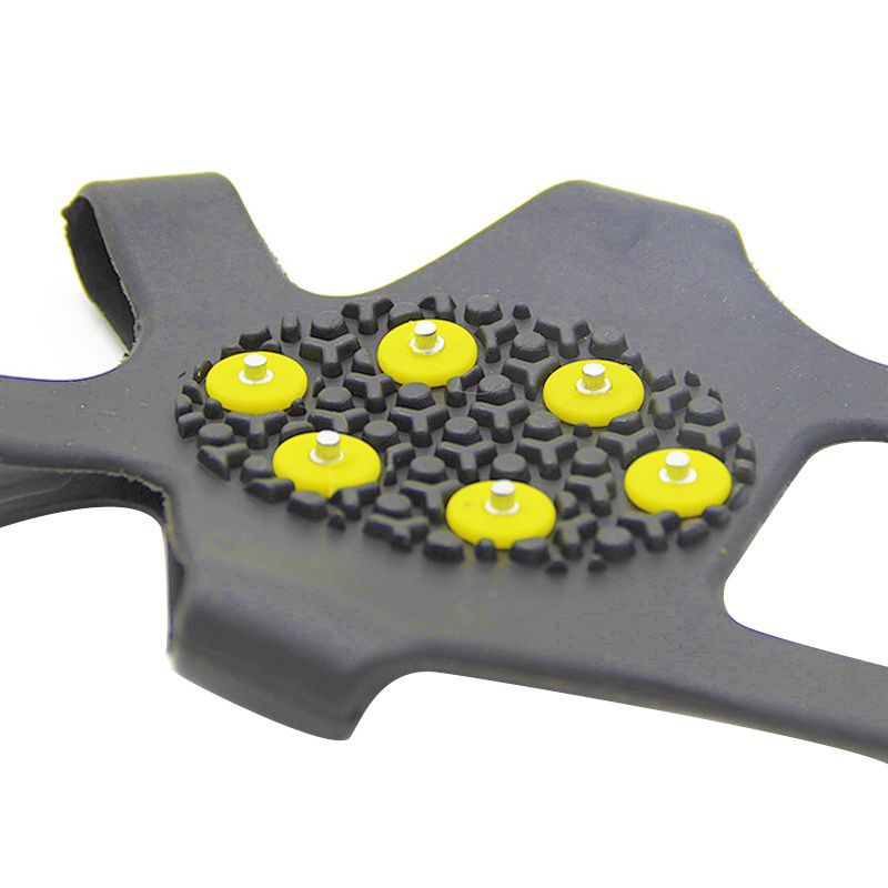 10 Stud Anti Slip Ice Cleats Crampons Snow Climbing Shoe Spike Grips Shoes Cover - image 5 of 5