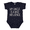 Navy, variant on Funny Baby Bodysuit My Uncle Is A Bad Influence Graphic Baby Onesie for Infants