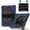 Dark blue, variant on Heavy Duty Shockproof Case for iPad mini 2024 / mini 6,Anti drop silicone+PC Layer Protective Case 360 ° Rotating Handle Stand ,Shoulder Strap,Red