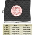 thumbnail image 3 of Northeastern University Fleece Blanket, Very Soft Microfiber Flannel Blanket for Couch Warm and Cozy for All Seasons, 3 of 6