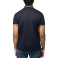 thumbnail image 2 of X RAY Jeans Mens Basic Short Sleeve Tipped Polo, Navy/White, XL, 2 of 3