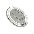 thumbnail image 2 of PinMart's 32 Years of Service Award Employee Recognition Gift Lapel Pin - White, 2 of 3