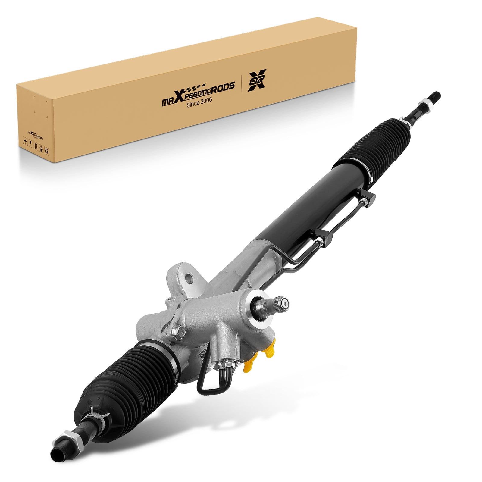 maXpeedingrods Hydraulic Power Steering Rack and Pinion Assembly