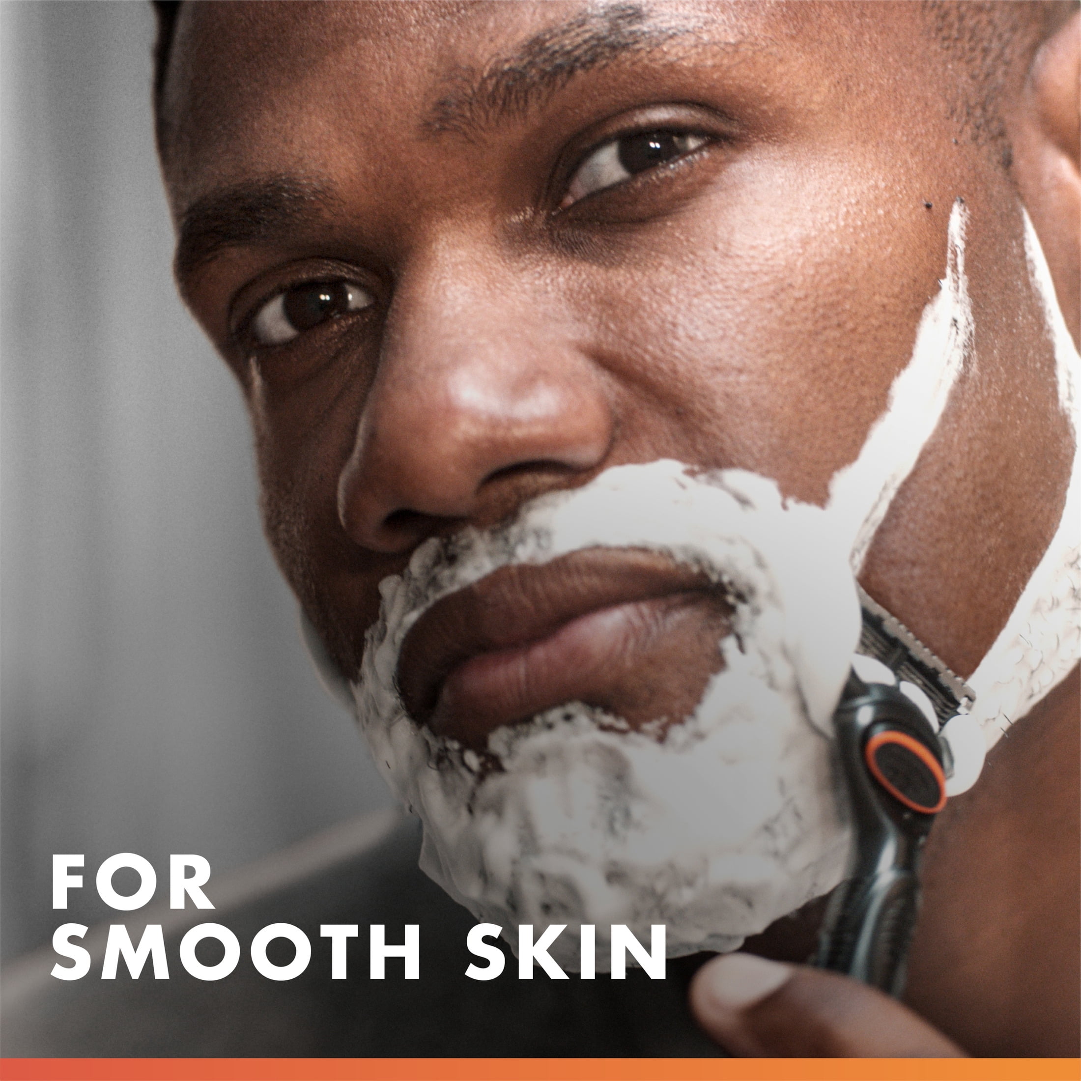 Gillette Fusion Shave Gel, Sensitive Skin Shaving Gel with Almond Oil for Men, 7 oz Pack of 2