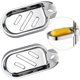 thumbnail image 1 of 2pcs No Drilling Shower Holder, ABS Plastic Shower Soap Dish, Adjustable Shower Soap Holder Diameter 25mm, 1 of 5