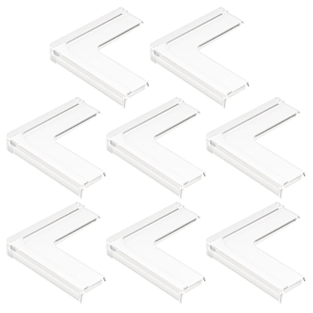 BRIGHTFUFU Protectores de esquina de ventana antichoque para niños, almohadillas de seguridad para ventanas, protectores de ángulo, 8 Uds.