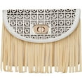 thumbnail image 2 of Women's Cute Compact Fringe Purse Shoulder Bag (Fits Cell Phones up to 6.25In x 3.1In), 2 of 6