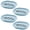 Blue, variant on 4Pcs Double-Layer Soap Holder for Shower - Non-Slip Plastic Soap Dish with Drain, Multi-Color Soap Saver for Bathroom Counter, Kitchen, Travel