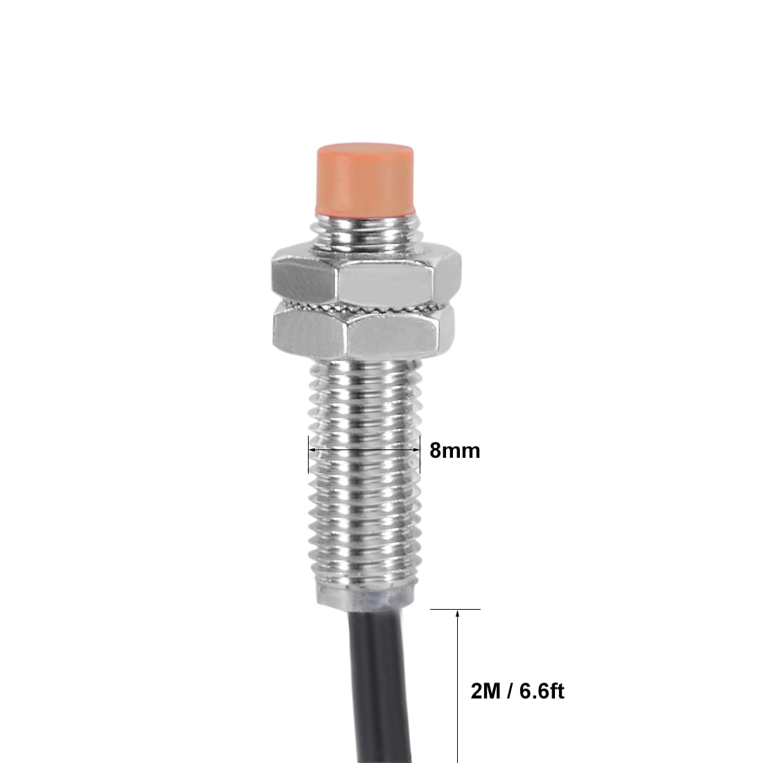 PR08-2DP 2mm Detection Inductive Proximity Sensor Switch PNP NO DC 12-24V