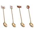 thumbnail image 1 of 4Pcs Stainless Steel Christmas Coffee Spoons for Milk Coffee Dessert Cake Tea Soup, 1 of 7