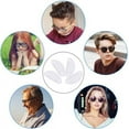 thumbnail image 6 of 20 Pairs Eyeglass Nose Pads, Eyeglass Nose Pads Stick on Silicone Anti-Slip Adhesive Nose Pads Cushions for Eyeglasses Sunglasses Thin Nose Pads (Clear，2.0mm ), 6 of 8