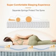 thumbnail image 2 of ESHINE 12 inch Hybrid Memory Foam Mattress for adjustable bed, King, 2 of 7