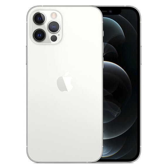 Restored Apple iPhone 12 Pro - Carrier Unlocked - 256GB Silver (Refurbished)