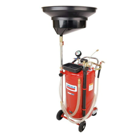 Lincoln 3639 - 25 Gallon (95 Liter) Combination Used Fluid Drain And (Best Small Air Compressor For Home Use)