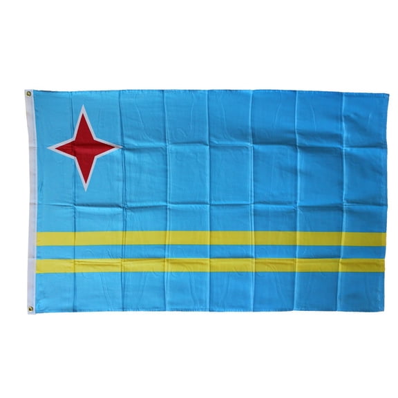 Aruba - 3'X5' Polyester Flag