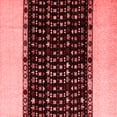 thumbnail image 1 of Ahgly Company Indoor Square Abstract Red Modern Area Rugs, 8' Square, 1 of 4