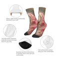 thumbnail image 3 of Fuzoiu Haired White Horse Print Kids Socks For Boys Girls,Grip Crew Socks with Non Slip,Lightweight Stretch Crew Socks,Toddlers Crew Boot Socks, 3 of 5