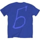 thumbnail image 2 of Billie Eilish - Camiseta Billie 5 Estampado en Espalda de Algodón para Adultos Unisex (Azul), 2 of 2