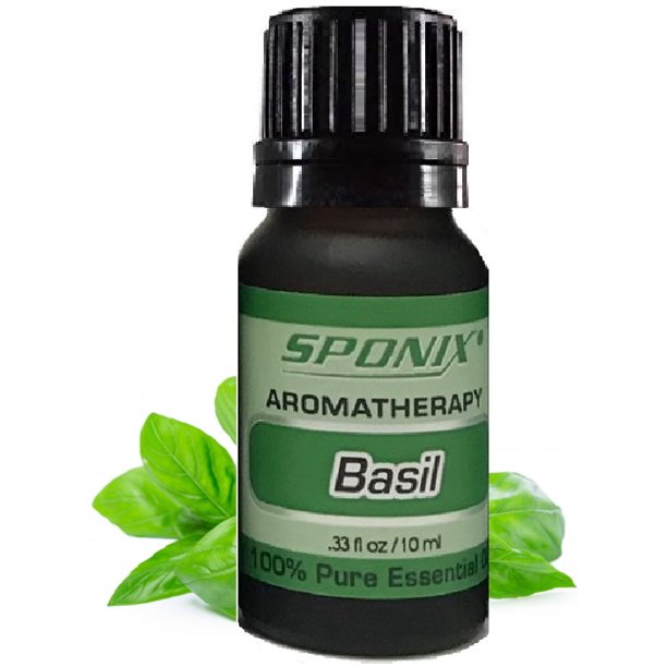 Basil Essential Oil Aromatherapy Made with 100 Pure Therapeutic