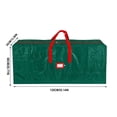 thumbnail image 3 of TIMIFIS Christmas Tree Storage Bag, 53In Large Artificial Christmas Tree Storage Box with Handles, Heavy Duty Holiday Christmas Decoration Storage Container（Green）, 3 of 7