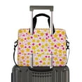 thumbnail image 2 of FORMRS 16" Laptop Bag Carrying Sleeve Case with Handle Travel Shoulder Briefcase, Light Pink Stars, 2 of 8