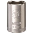 thumbnail image 1 of STANLEY 227901 18mm 6 Point Socket 0.5 in Drive Multicolour, 1 of 1