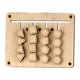 thumbnail image 4 of Tablero de actividades Montessori para niños, Material artesanal, juguetes de viaje de madera, juguetes sensoriales portátiles, juguetes educativos pa Diapositiva de forma, 4 of 9