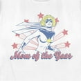 thumbnail image 2 of Women's Marvel Captain Marvel Mom of the Year Graphic Tee White Medium, 2 of 4
