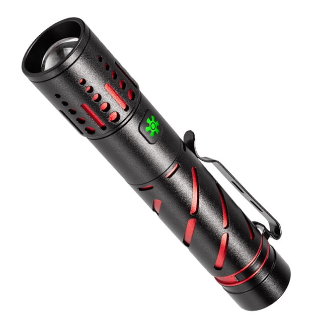 Mini Linterna Impermeable Pequeña Linterna LED para Pescar Y Explorar (sin Batería)