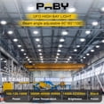 thumbnail image 4 of 150W/120W/100W UFO High Bay Light with Motion Sensor 22300LM 0-10V Dimmable High Bay LED Shop Lights Color and Beam Angle Selectable for Workshop Warehouse Factory Barn Garage, 4 of 7