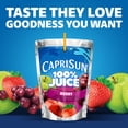 thumbnail image 4 of Capri Sun 100% Juice Blend from Concentrate Juice Boxes, 10 Pouches, for School Lunches and On-the-Go Hydration, Berry with Added Ingredients and Other Natural Flavor, All Natural Ingredients, 6 oz, 4 of 16