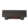 thumbnail image 3 of LIVILAND 48" Freestanding Electric Fireplace with Remote Control in Brown, 3 of 7