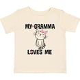 thumbnail image 3 of Inktastic Gramma Loves Me Girls Girls Baby T-Shirt, 3 of 5