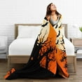 thumbnail image 3 of Yibo Cartoon Mushroom Blanket Flannel Soft and Comfortable Anti-static Bed Sofa Blanket, 3 of 9