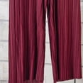 thumbnail image 4 of IROINNID Women's Casual Solid Wide Leg Pants,High Waist Elastic Waist Culottes,Cropped Length Versatile Bottoms,Soft Comfortable Sleepwear for Daily Wear, 4 of 5