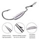 thumbnail image 5 of Pescado Metal Acero Al Carbono Púa De Pescado Ganchos De Pesca De Agua Salada Estables Y Duraderos Gancho De Pesca Forjado Portátil Para Pesca De Agua Salada De Agua Dulce Yuarrent OD010465-01, 5 of 7