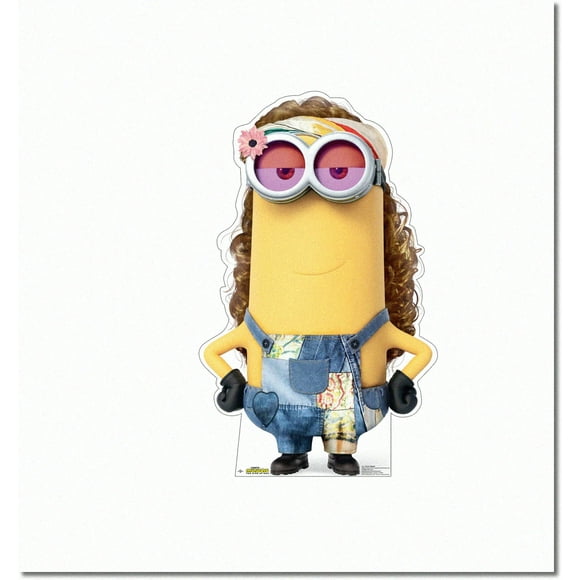 Minion Mania Standup Taille Réelle : The Ultimate Kevin Hippie Collection pour Minions : The Rise of Gru 2022 Fans de Films!
