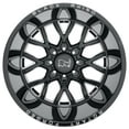 thumbnail image 3 of Tuff Aluminum Rim T2A 20X12in Gloss Black with Milled Spokes Finish, 2012T2A-56140B12L, 3 of 3
