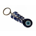 thumbnail image 1 of Blue Evil Eye Protection Keychain, 1 of 1