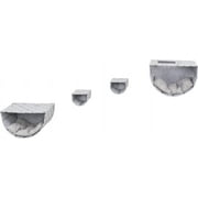 TRIXIE Frehi Wall Mount Cat Tree Set, 2 Condos and 2 Steps, Cat Furniture, Light Gray