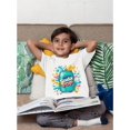 thumbnail image 3 of My Little Soda Pop Girls' K-Pop Graphic T-Shirt - Vibrant Korean anime Design With Soda Pop & Confetti Print, Soft Breathable Fabric, Short Sleeve Casual Top For Casual attire, all-Season Comfort, Pl, 3 of 8