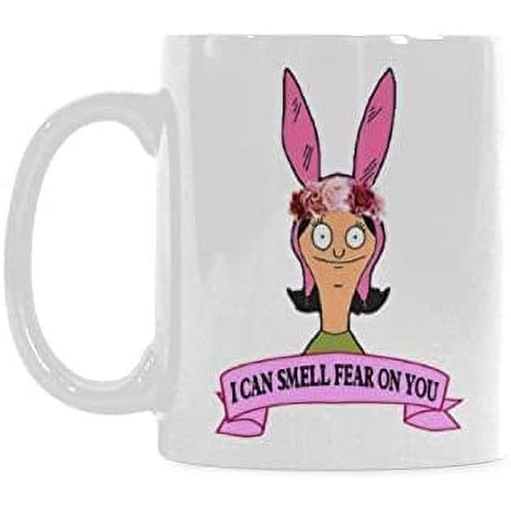 I CAN SMELL FEAR ON YOU Coffee Mug Ceramic Material Mugs Tea Cup White 11oz