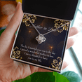 thumbnail image 2 of To My Mother-in-Law A Wonderful Mother-in-Law Infinity Knot Necklace Message Card, 2 of 17
