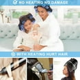 thumbnail image 5 of Topboutique Self Grip Hair Roller Set,12 Pcs Hair Rollers with Hair Roller Clips and Comb,Hair Curlers Hairdressing Curlers,No Heat Salon Dressing Curler for DIY Hair Styles,Random Color (4.4cm), 5 of 6