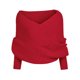 thumbnail image 1 of Bufanda Para Mujer, Chal, Moda De Invierno, Unisex, Cálido, Tejido De Ganchillo, Chal, Capa Con Mangas Eigraketly AP007274-05, 1 of 5